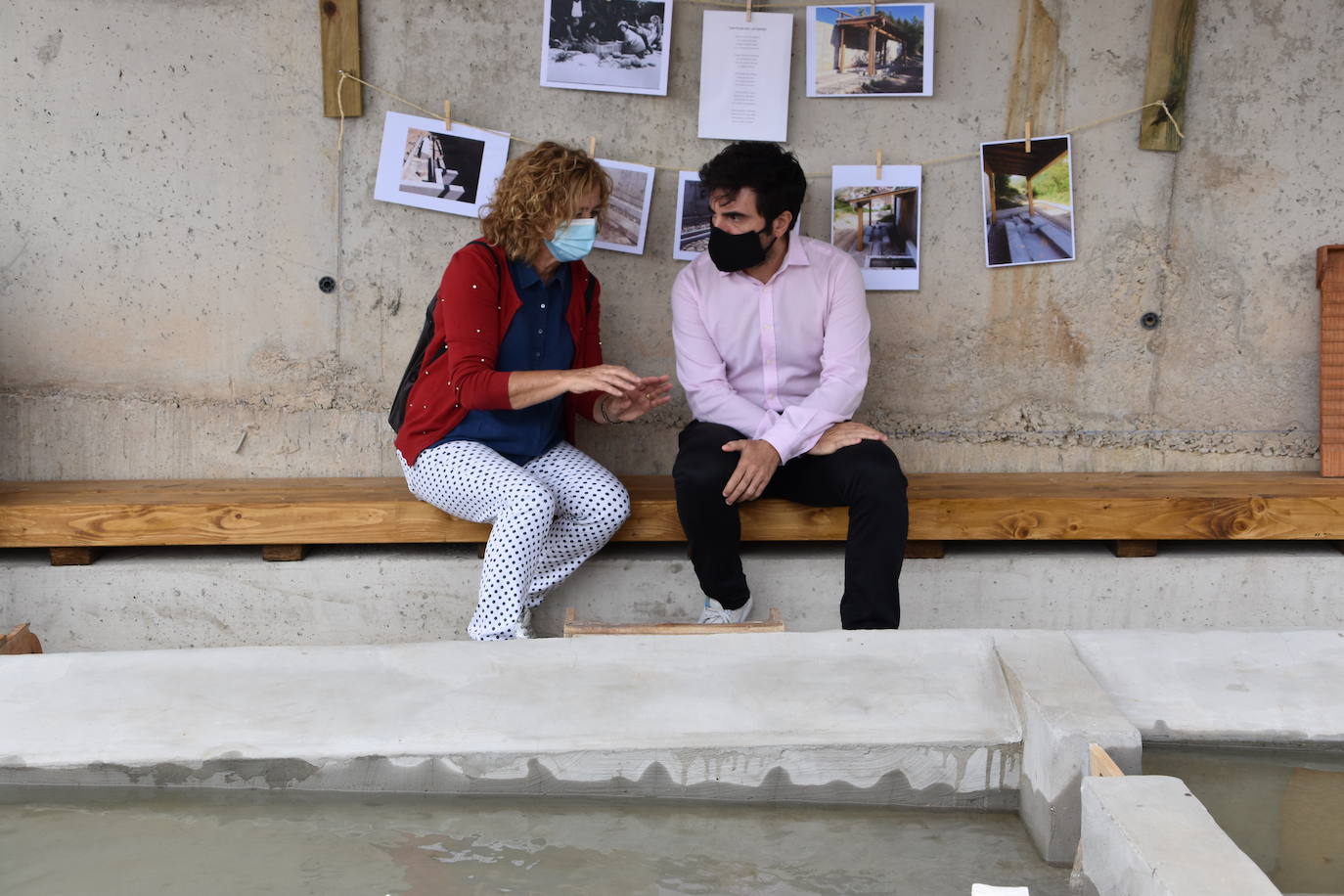 Fotos: Recuperación del lavadero de la Canal en La Villa de Ocón