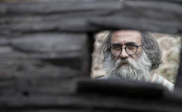 Roberto Pajares, autor de la muestra 'Tiempo & Fuego'.