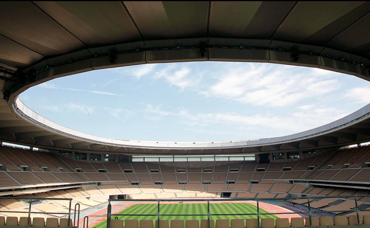 Panorámica del estadio de La Cartuja. 