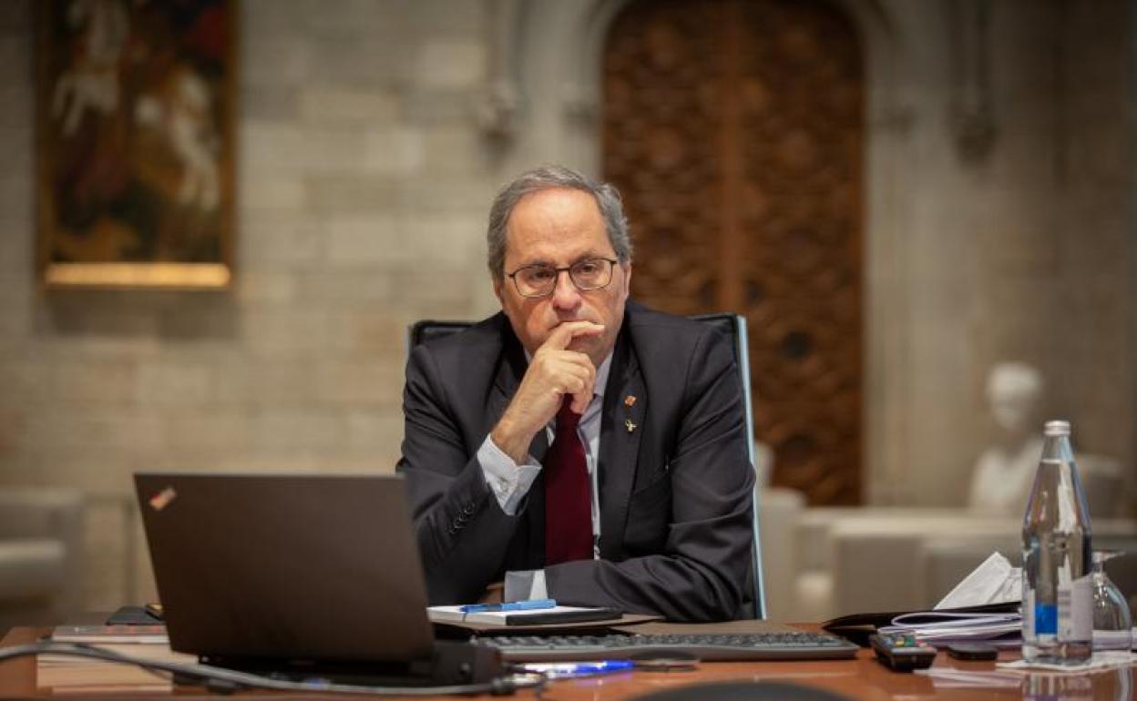 Quim Torra, president de la Generalitat 