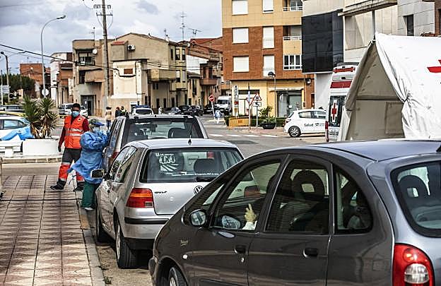 Desconcierto en el primer día de PCR de la campaña de cribado en Rincón de Soto