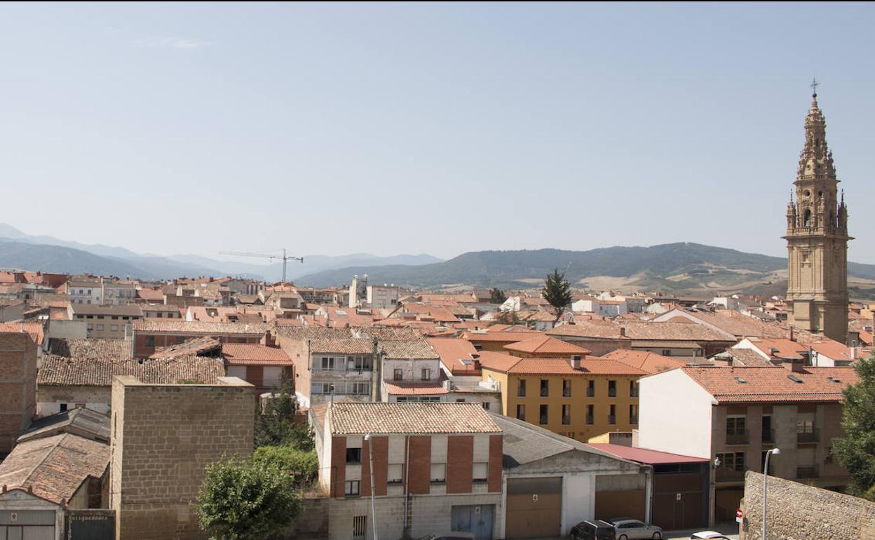 Panorámica de Santo Domingo de La Calzada.