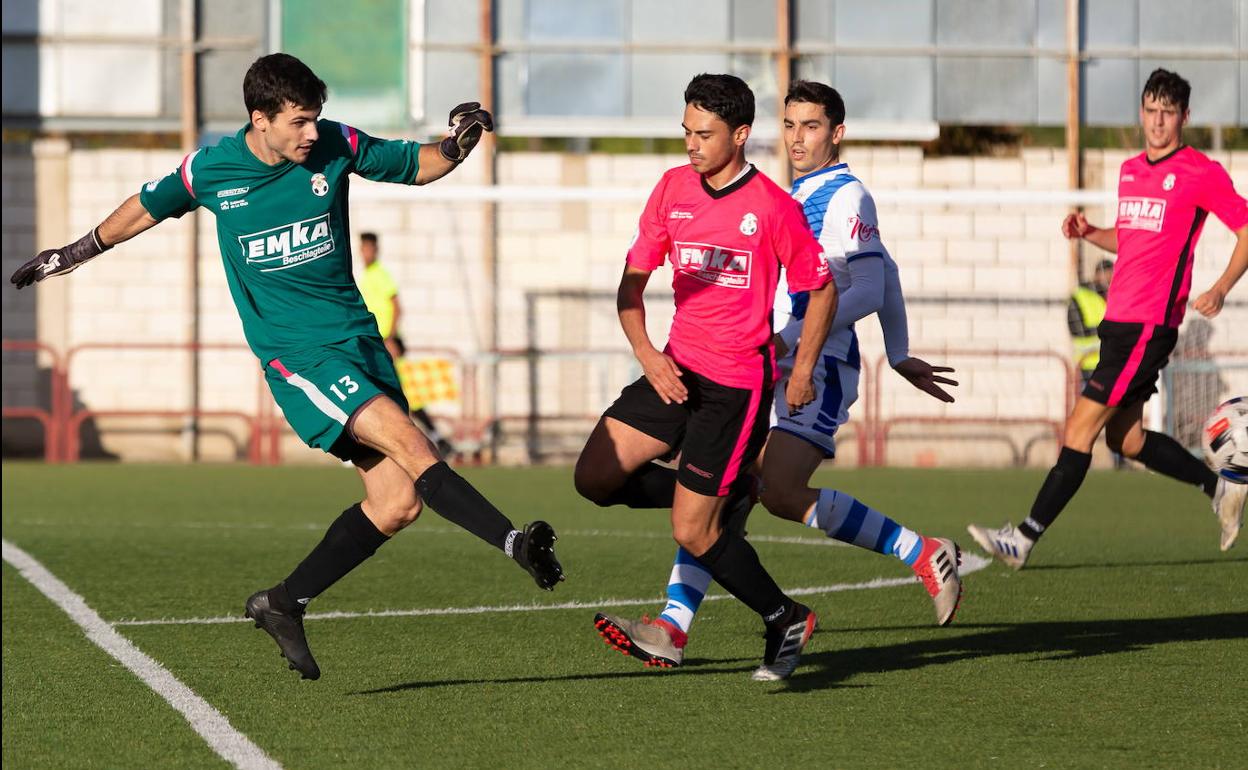 El Arnedo venció este domingo al Náxara. 