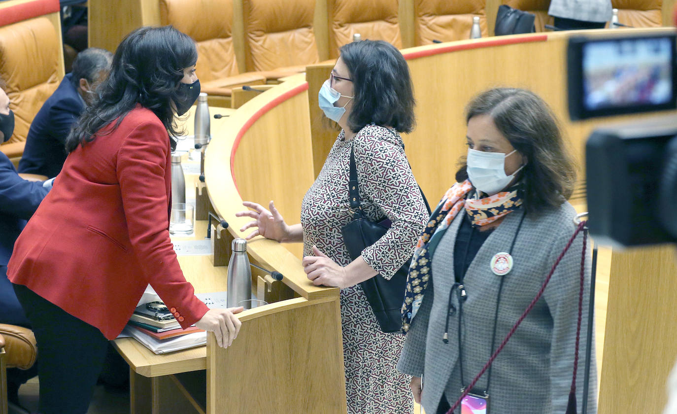 Sesión plenaria de octubre en el Parlamento de La Rioja.