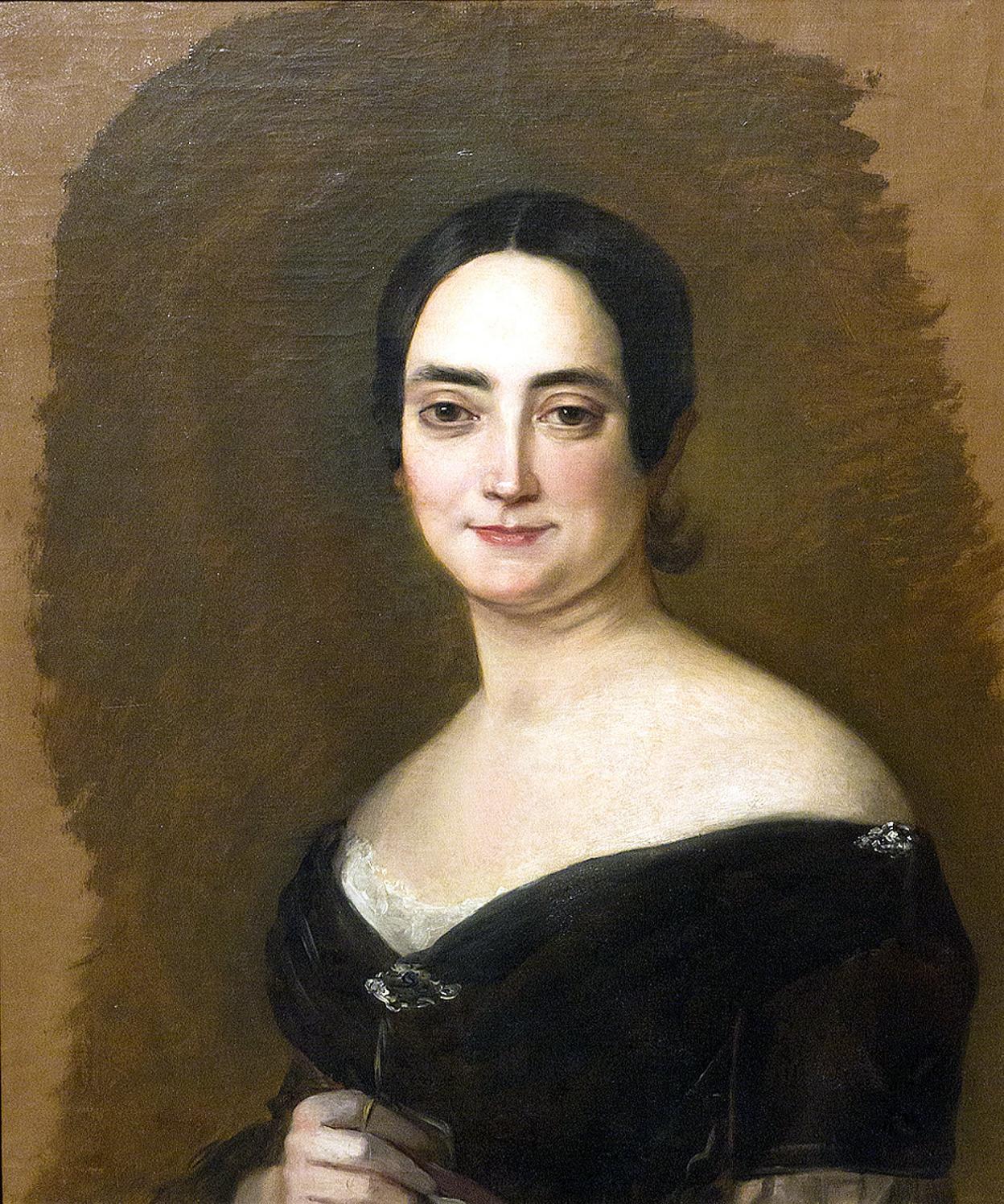 Retrato de la Duquesa de la Victoria, obra de Madrazo. 