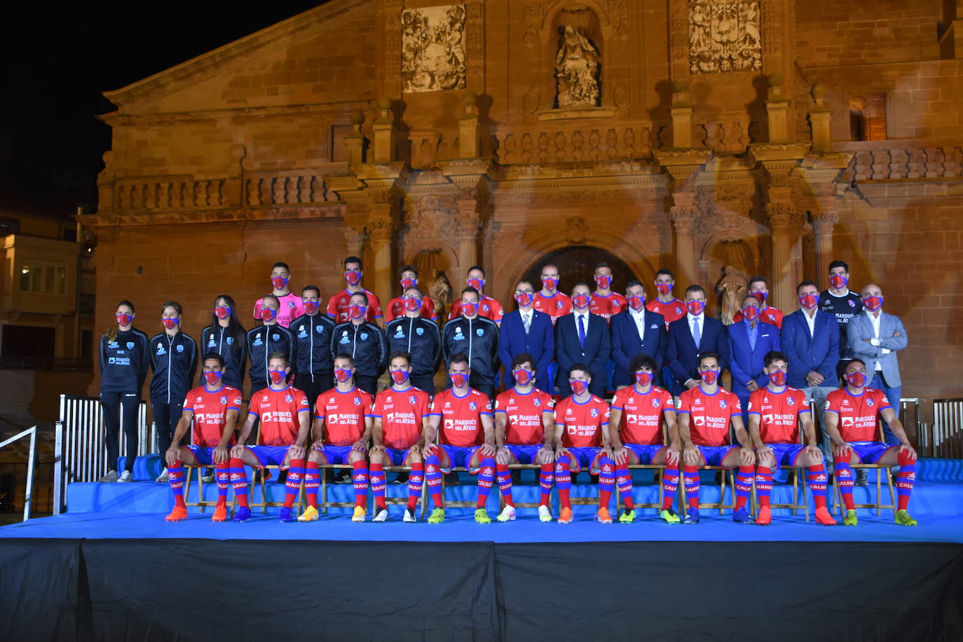 El club cuenta con equipos en Segunda B, Tercera, Juvenil Nacional, Juvenil Territorial y Territorial Femenino