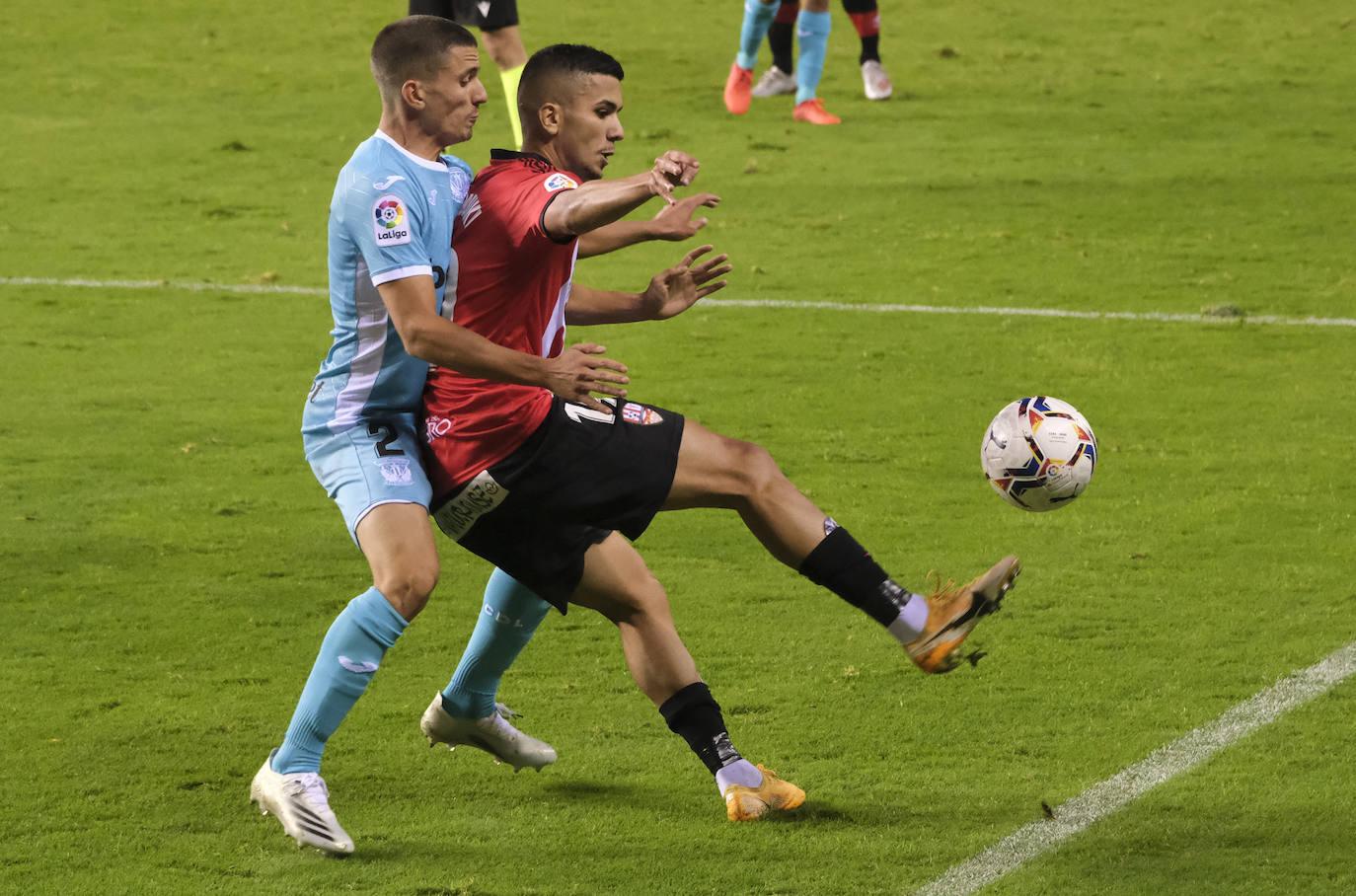 Los blanquirrojos han caído en Las Gaunas por culpa de un gol de Borja Bastón en el minuto 30