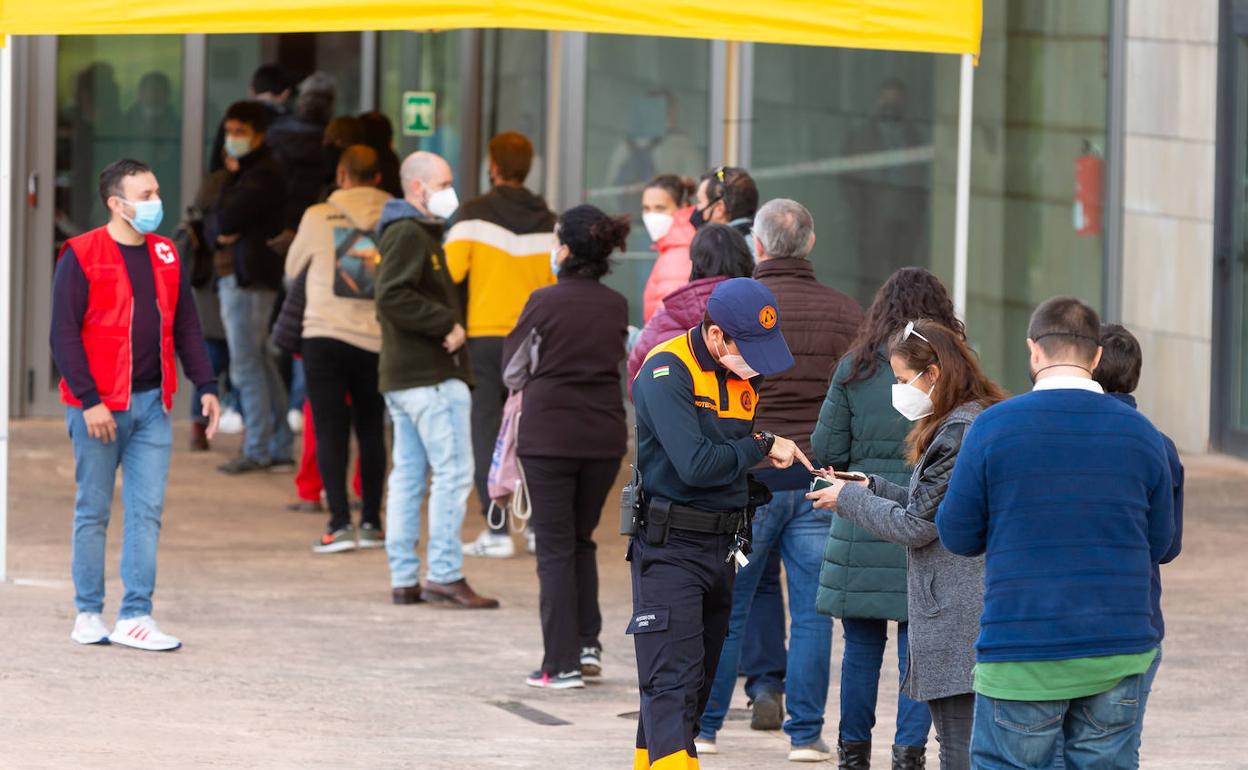 Cribado masivo en Logroño. 