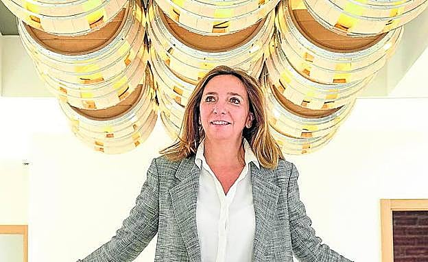 Elena Ceca, actual gerente de Tonelerías Murúa.