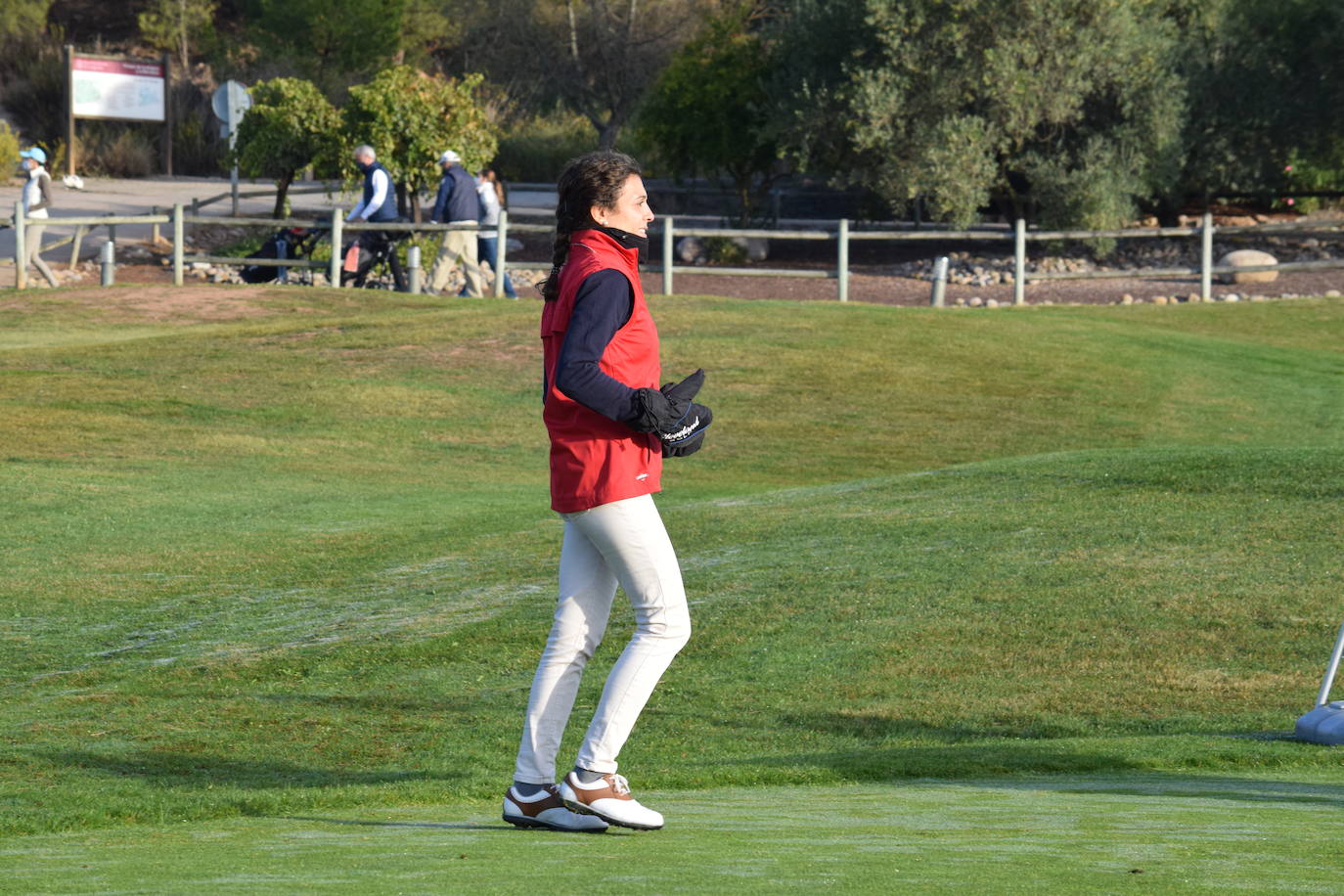 Los participantes en el Torneo de Golf Carlos Moro disfrutaron de un gran día de juego El Campo de Logroño.