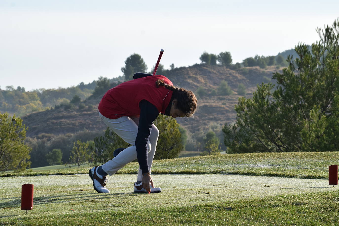 Los participantes en el Torneo de Golf Carlos Moro disfrutaron de un gran día de juego El Campo de Logroño.