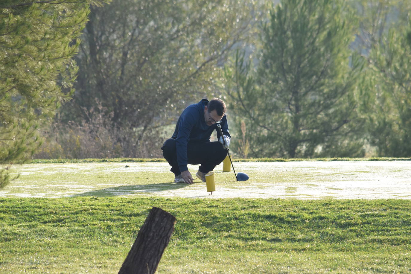 Los participantes en el Torneo de Golf Carlos Moro disfrutaron de un gran día de juego El Campo de Logroño.