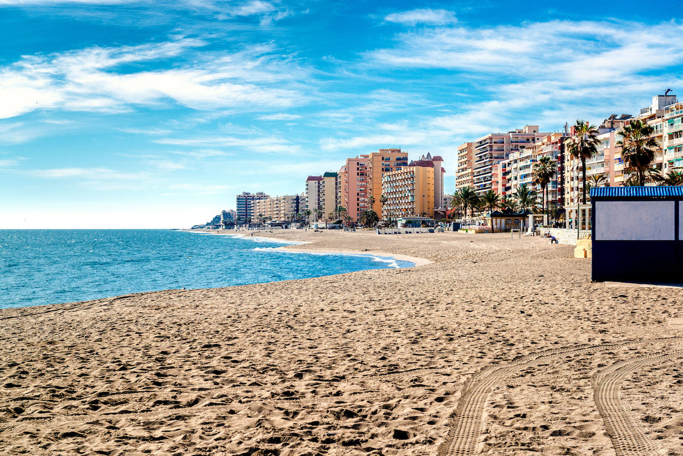 Playa de Fuengirola (Málaga). 