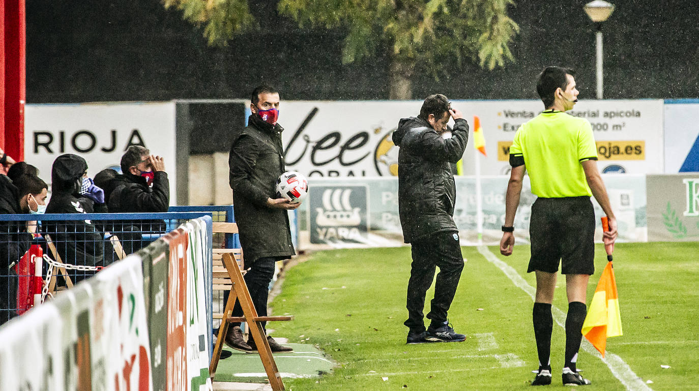 Los riojabajeños han caído derrotados frente al Ebro. 