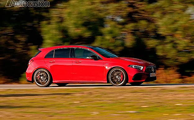 La motricidad y las aceleraciones del A45s son impresionantes.