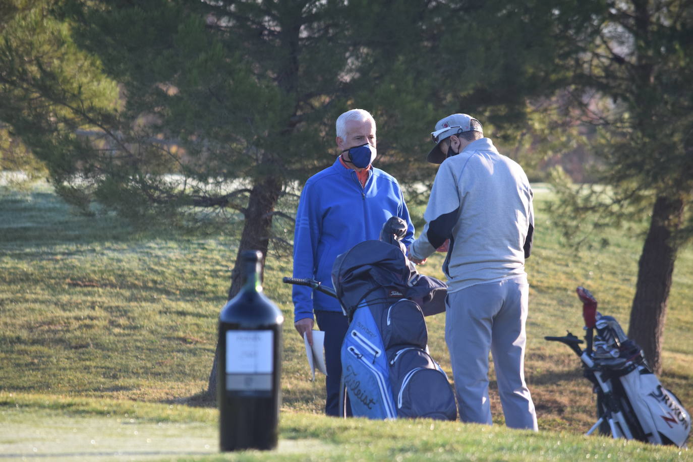 El torneo de la Liga Golf y Vino se disputó con unas magníficas condiciones climatológicas