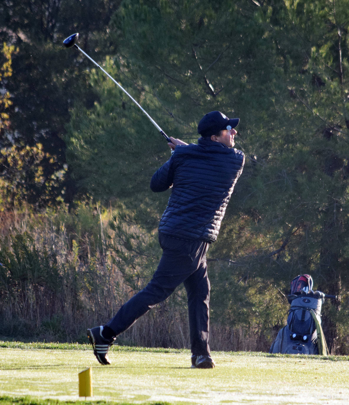 El torneo de la Liga Golf y Vino se disputó con unas magníficas condiciones climatológicas