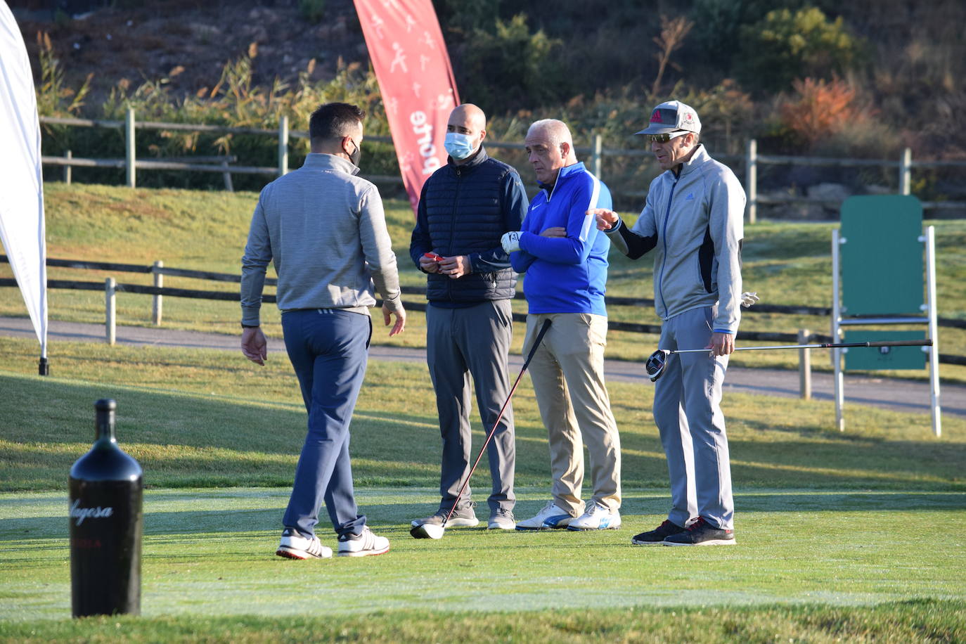 El torneo de la Liga Golf y Vino se disputó con unas magníficas condiciones climatológicas