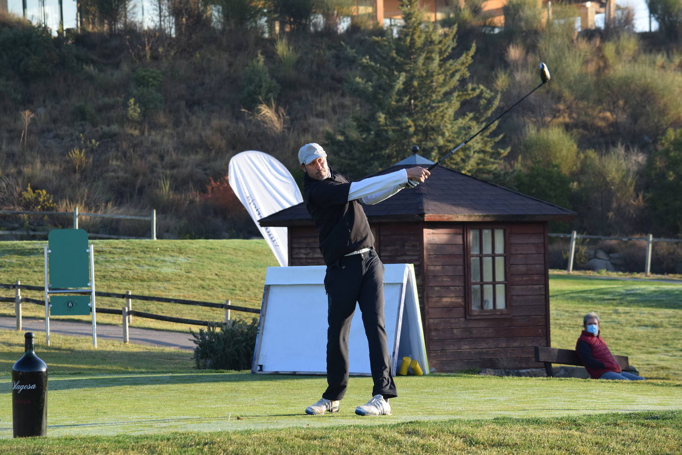 El torneo de la Liga Golf y Vino se disputó con unas magníficas condiciones climatológicas