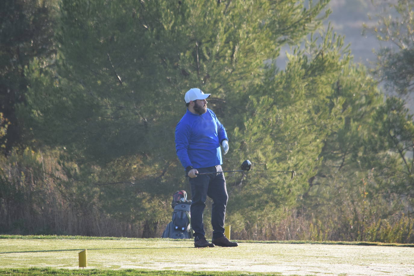 El torneo de la Liga Golf y Vino se disputó con unas magníficas condiciones climatológicas