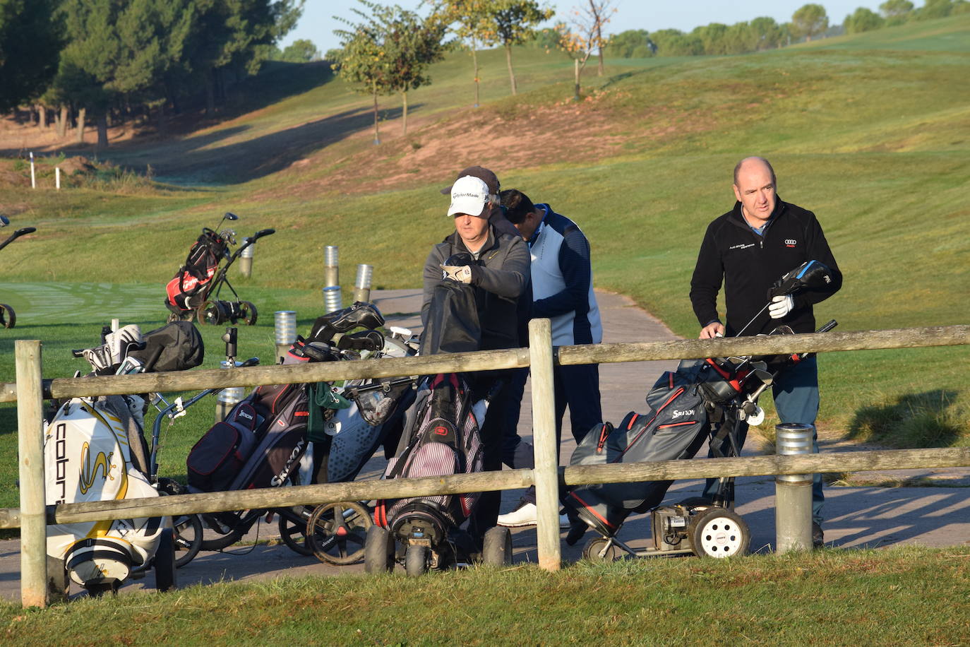 El torneo de la Liga Golf y Vino se disputó con unas magníficas condiciones climatológicas