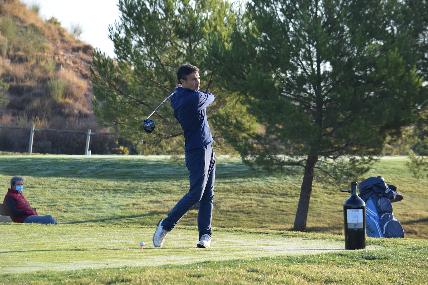 El torneo de la Liga Golf y Vino se disputó con unas magníficas condiciones climatológicas