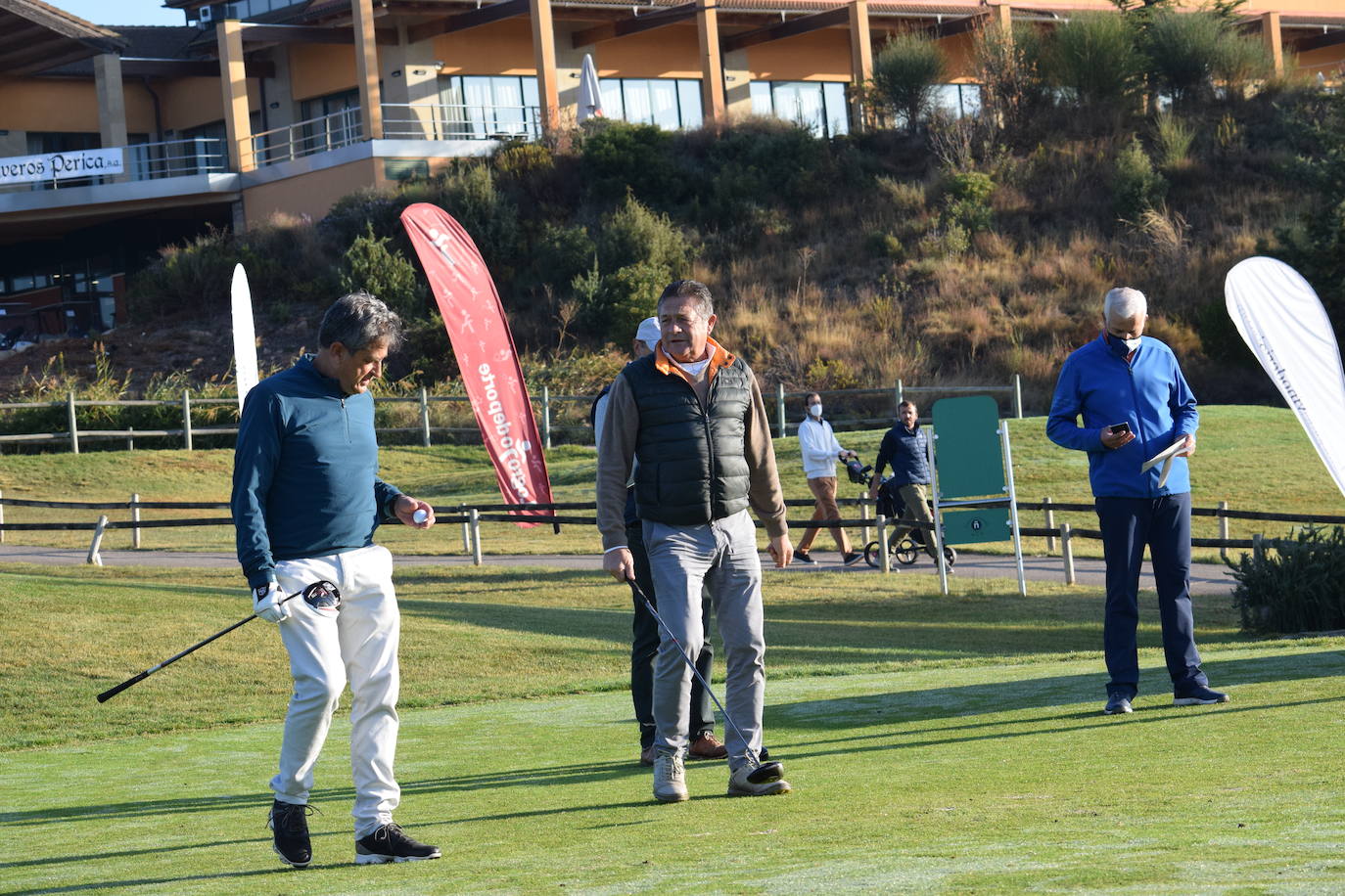 El torneo de la Liga Golf y Vino se disputó con unas magníficas condiciones climatológicas