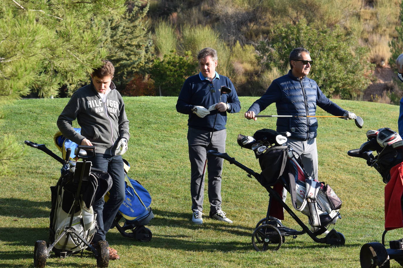 El torneo de la Liga Golf y Vino se disputó con unas magníficas condiciones climatológicas