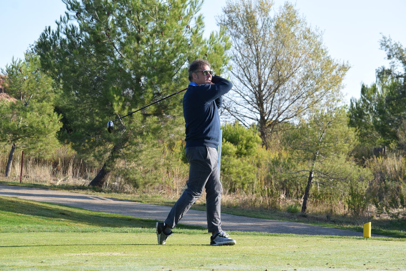 El torneo de la Liga Golf y Vino se disputó con unas magníficas condiciones climatológicas