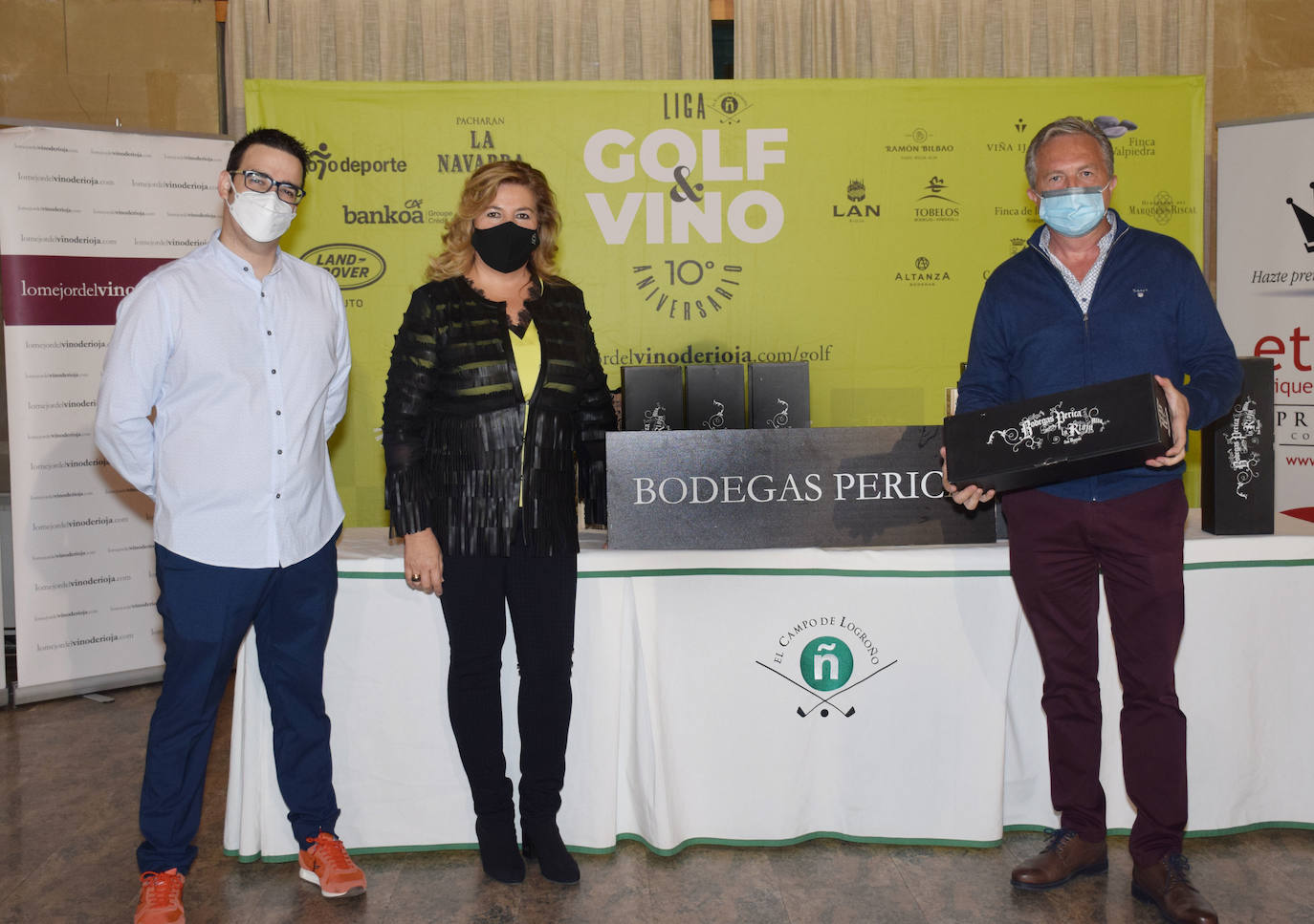 La cita de la Liga de Golf y Vino contó con una elevada participación