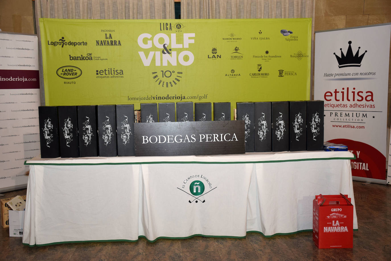 La cita de la Liga de Golf y Vino contó con una elevada participación