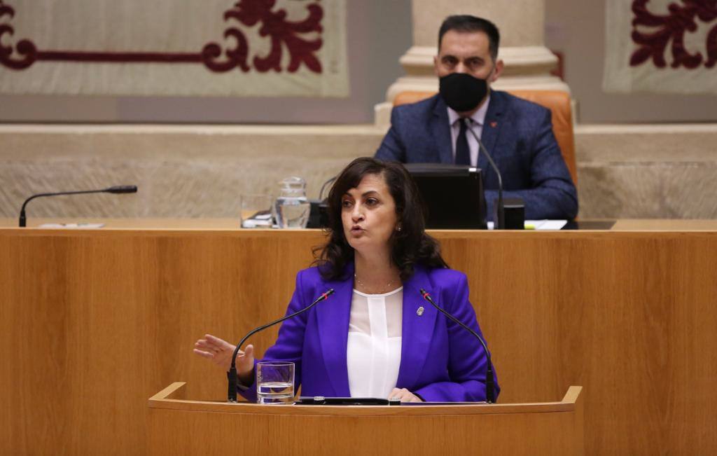 Intervención de la presidenta del Gobierno de La Rioja en la sesión plenaria celebrada esta mañana.