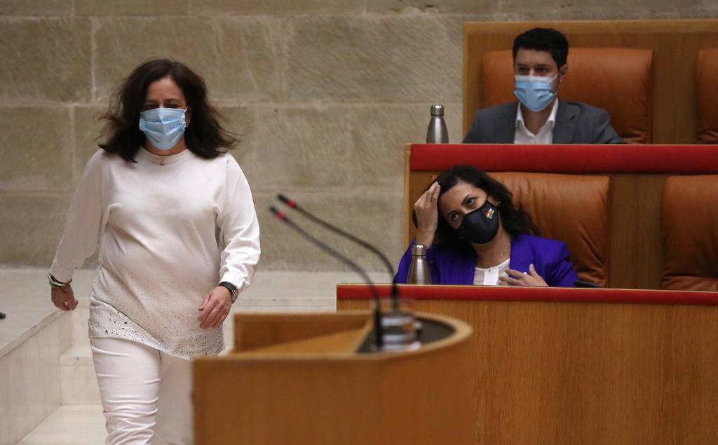 Intervención de la presidenta del Gobierno de La Rioja en la sesión plenaria celebrada esta mañana.