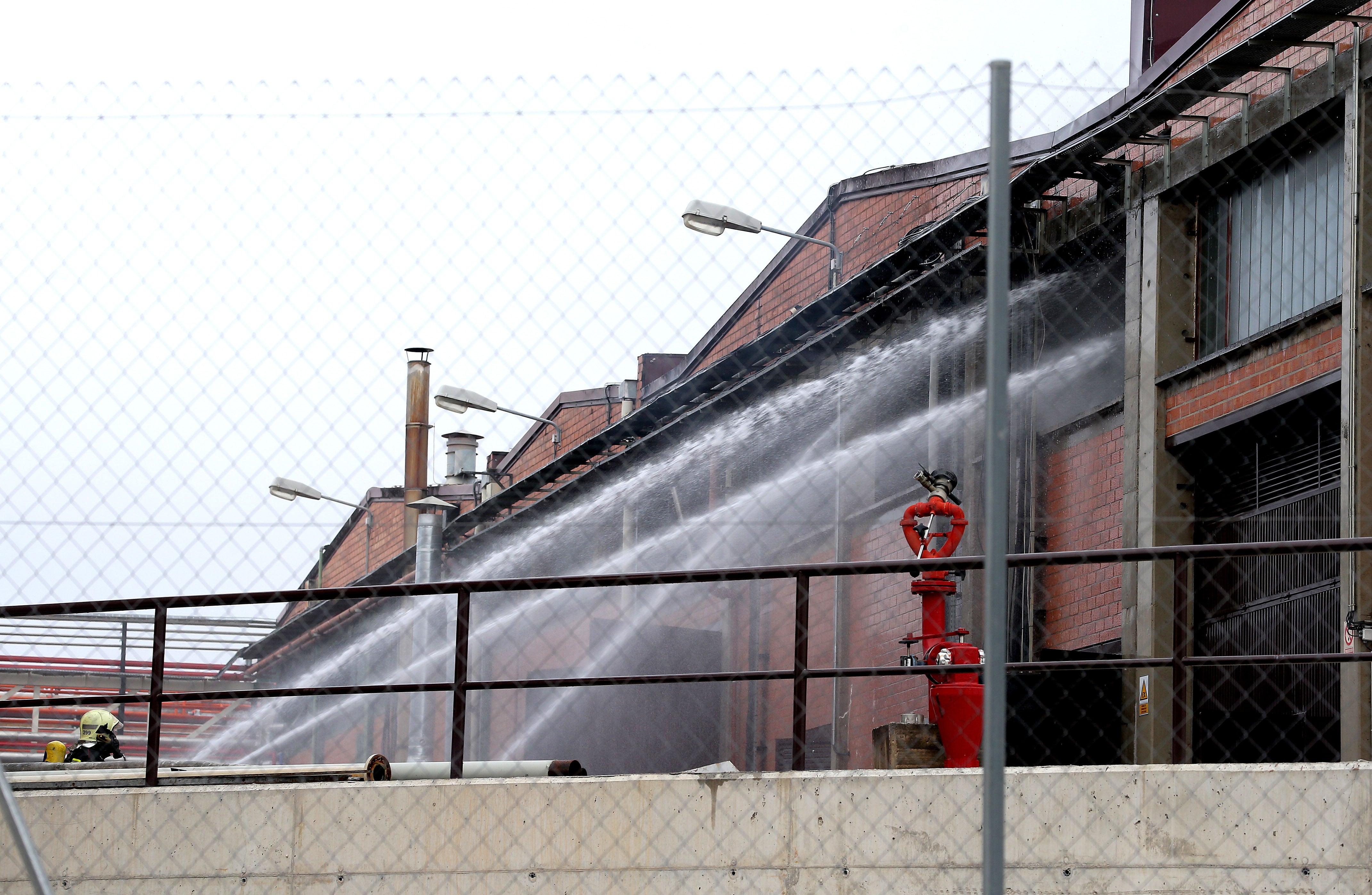 Fotos: Incendio en la empresa Kupsa