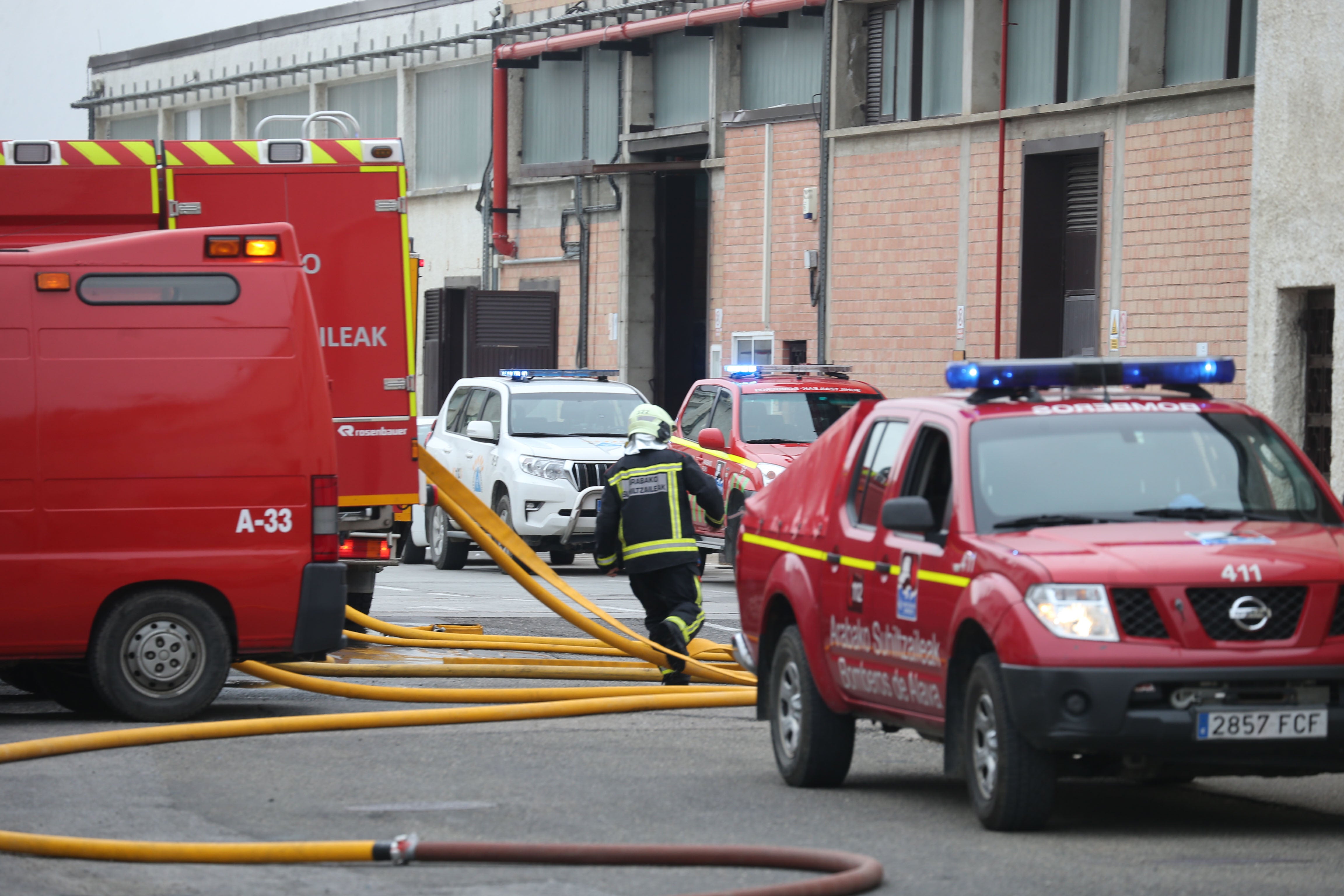 Fotos: Incendio en la empresa Kupsa