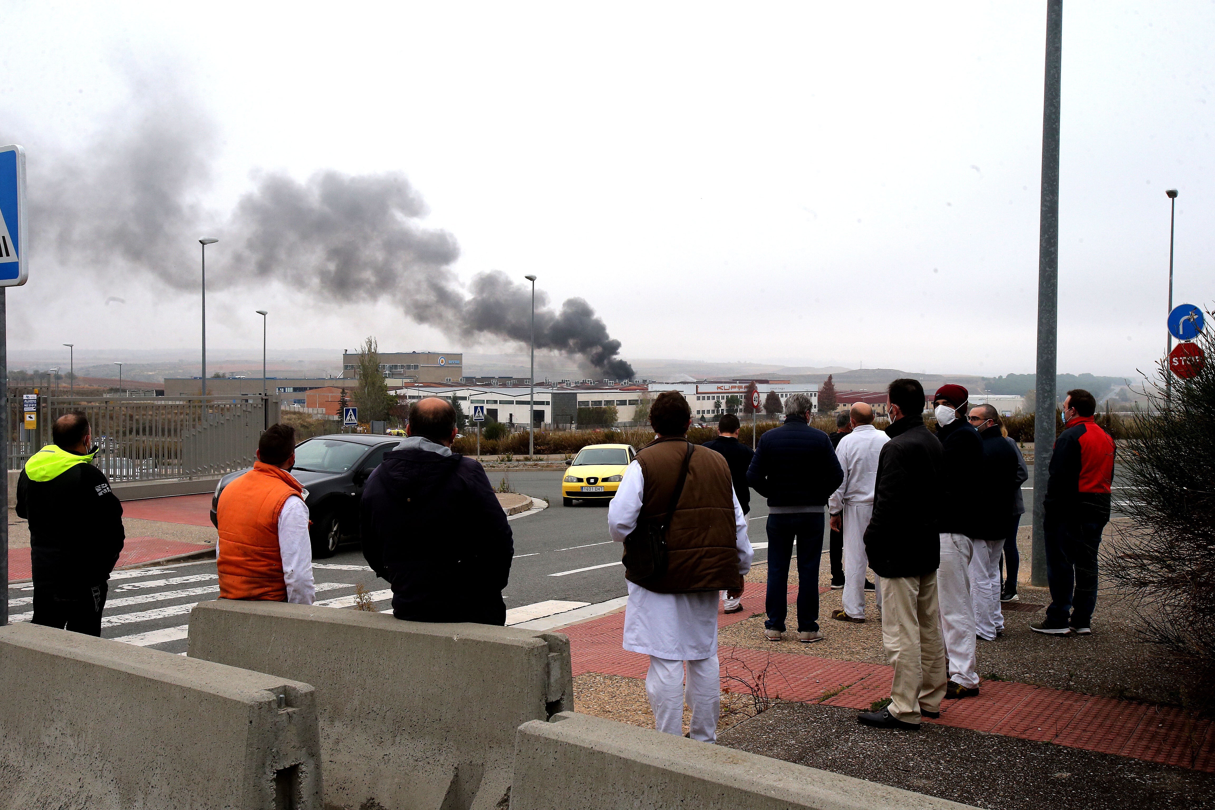 Fotos: Incendio en la empresa Kupsa