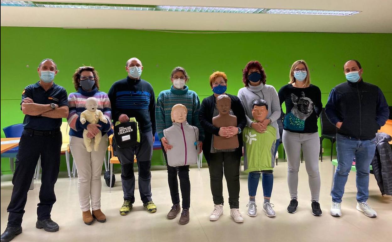 Una de las formaciones realizadas.