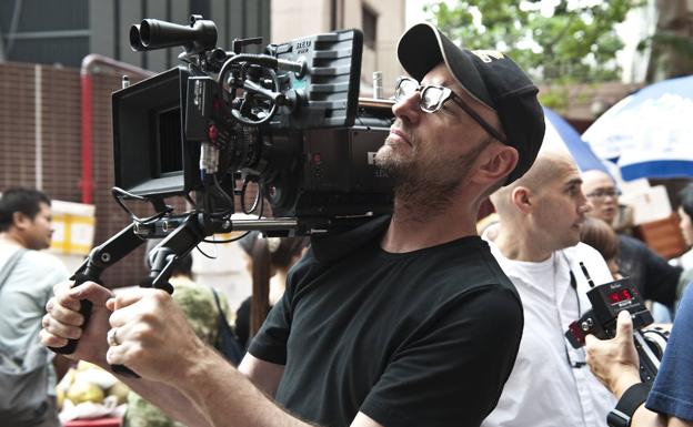 Steven Soderbergh, durante un rodaje.