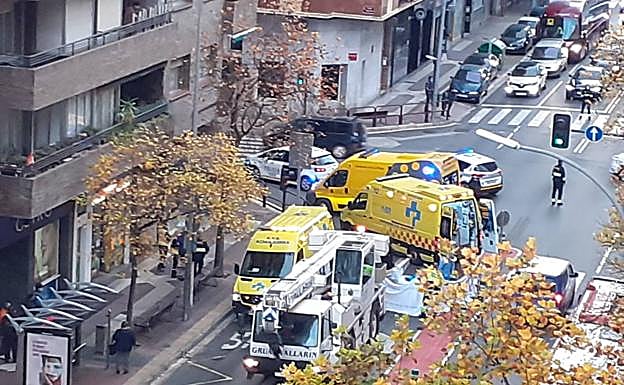 Trasladada a Zaragoza en estado grave la niña de 12 años atropellada por un camión en Vara de Rey