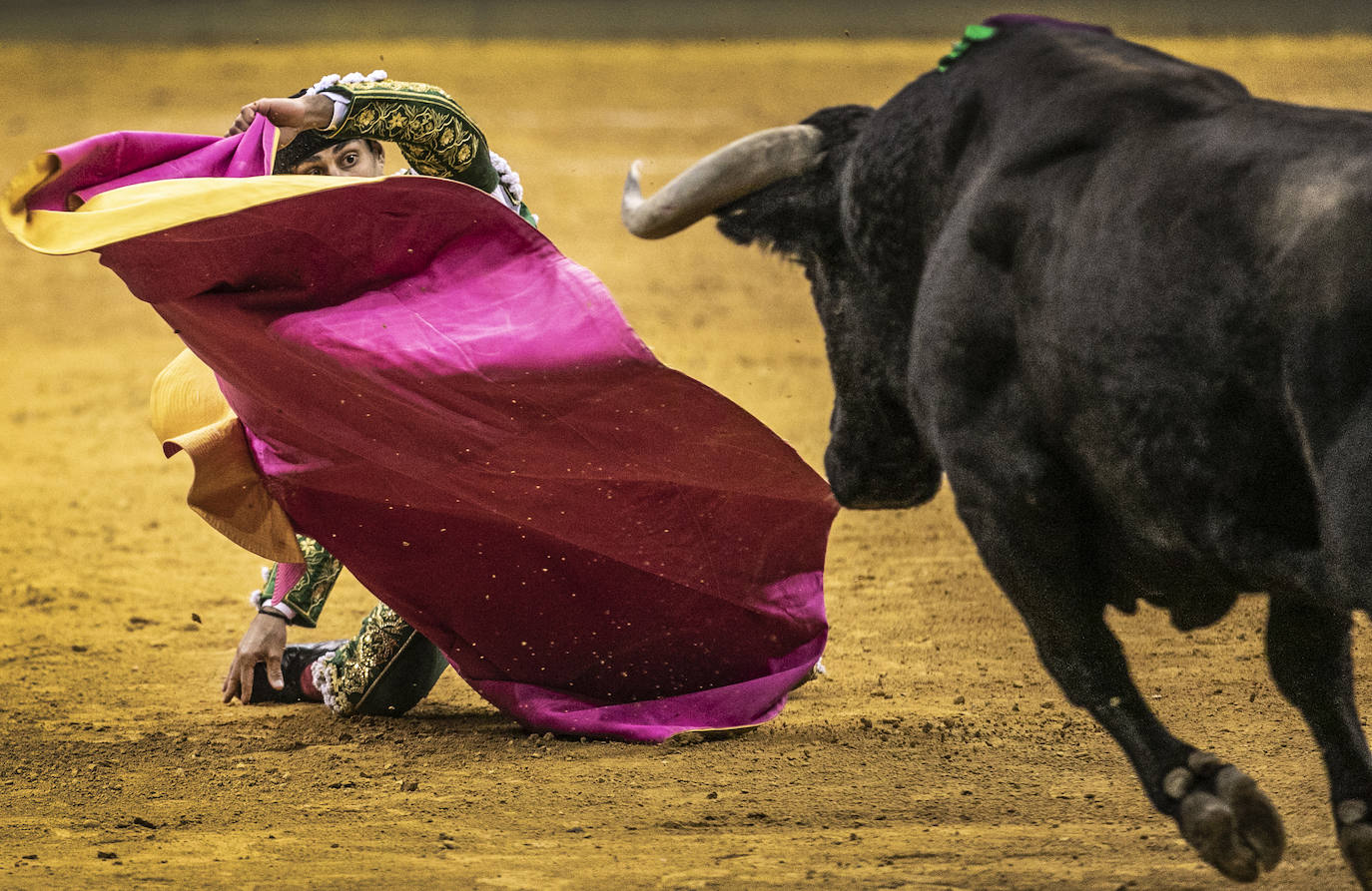 Gómez del Pilar le cortó una oreja a los Miuras