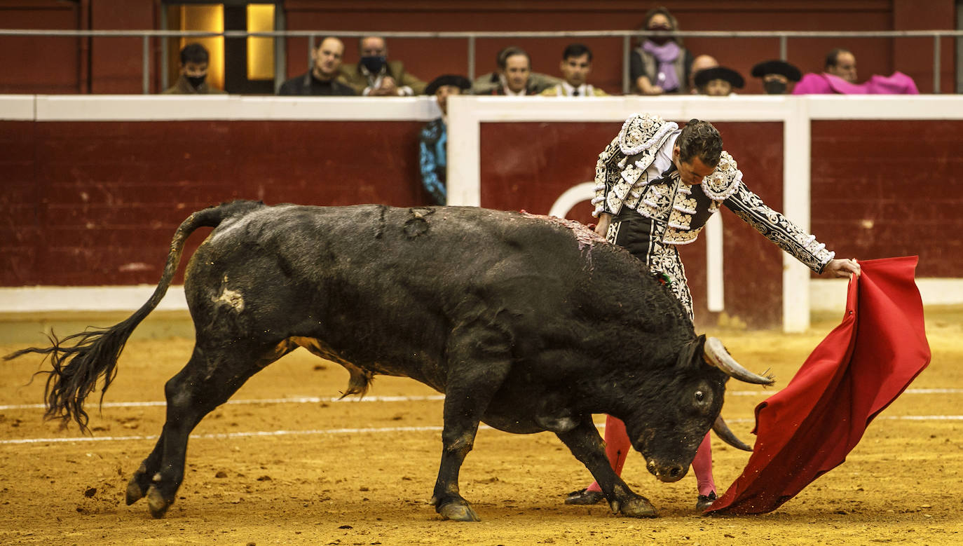 Gómez del Pilar le cortó una oreja a los Miuras