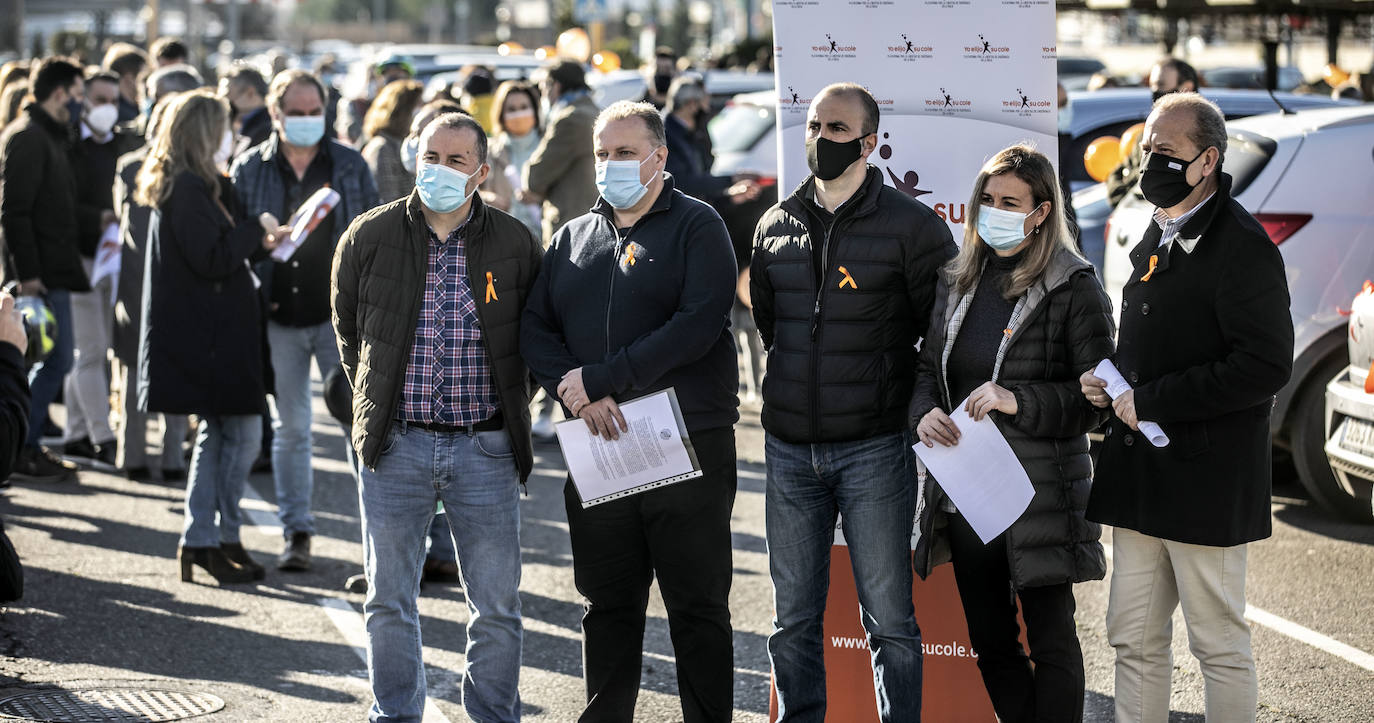 La marcha se ha iniciado pasadas las once de la mañana de este domingo y ha transitado por varias calles de la capital riojana