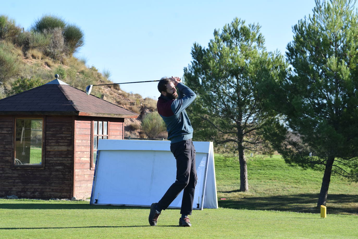 Imágenes del torneo final de la décima edición de la Liga de Golf y Vino, que organiza cada año lomejordelvinoderioja.com. 