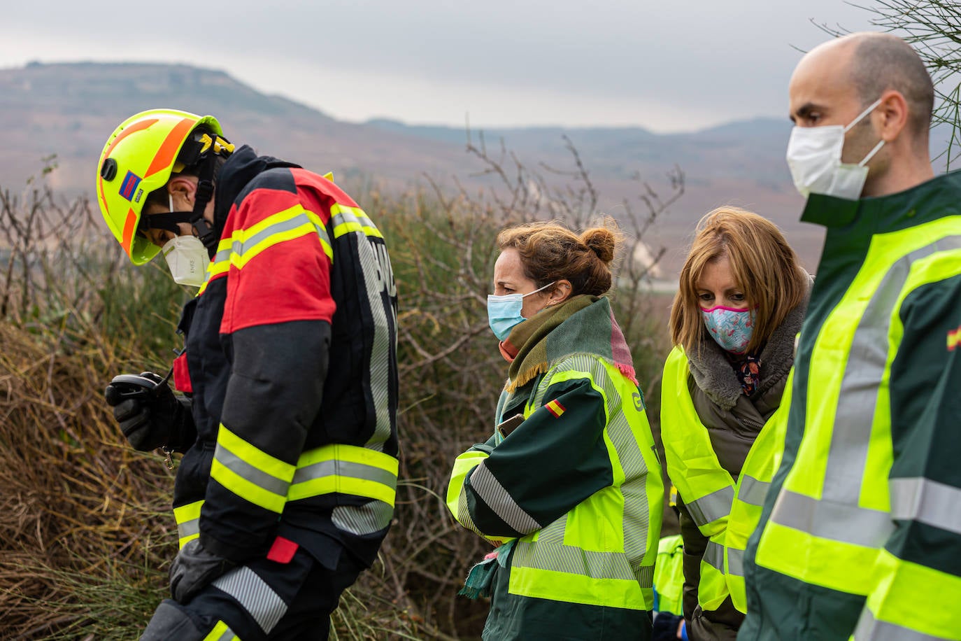 En este terrible suceso, los bomberos han tardado cinco horas en hallar el cuerpo de la víctima