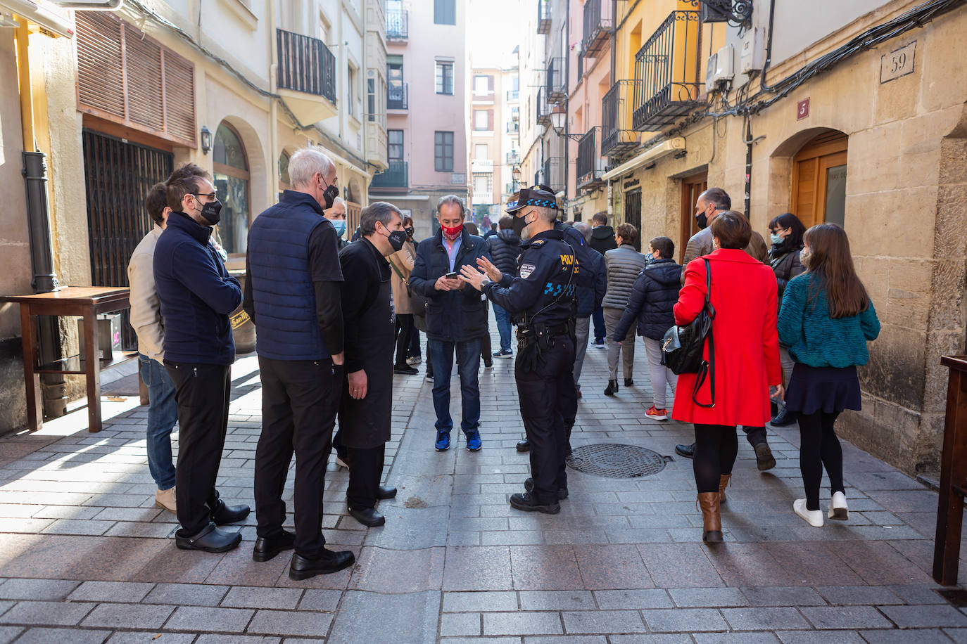 Un mes después los establecimientos hosteleros de la capital riojana han podido retomar la actividad