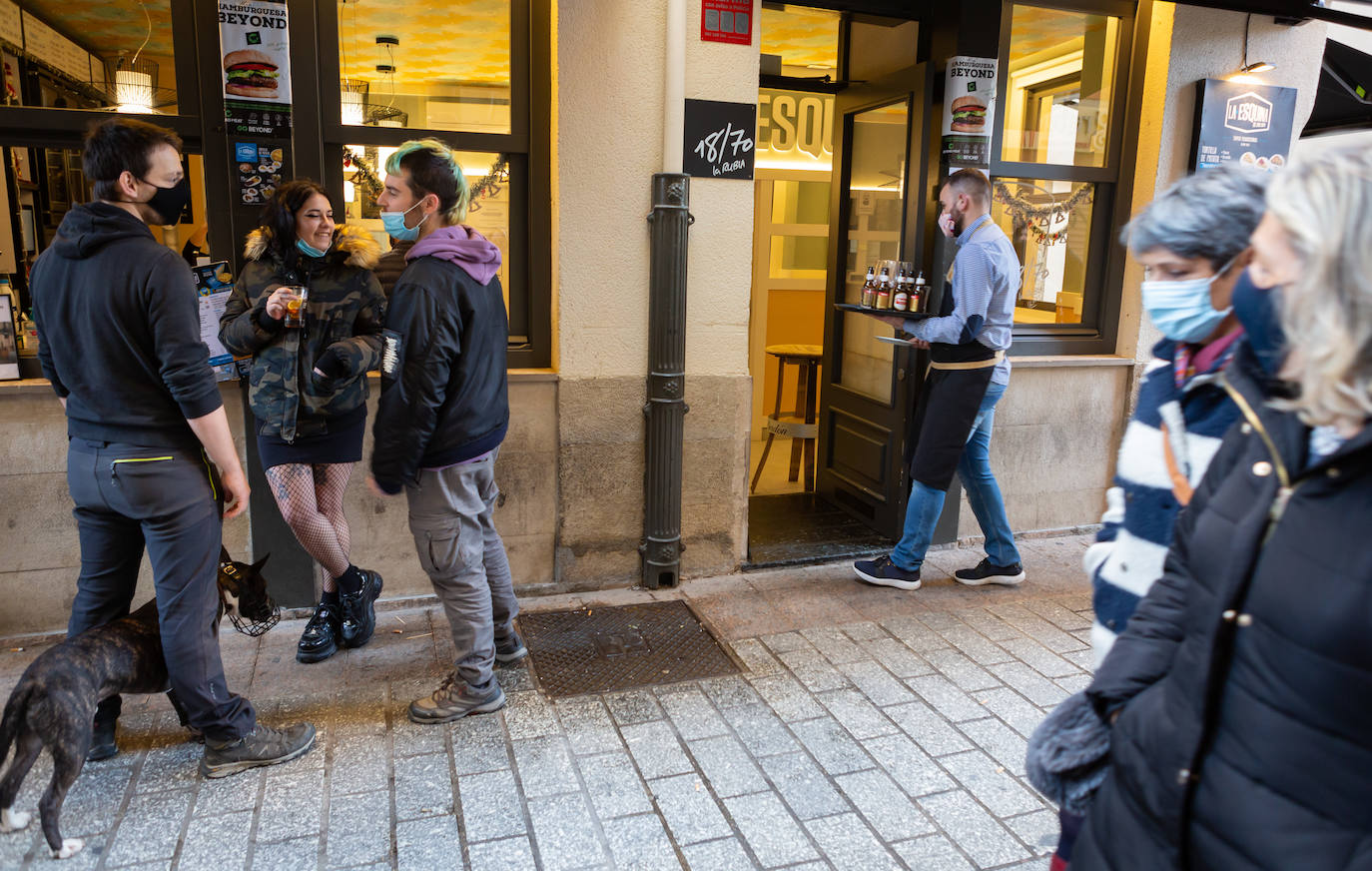 Un mes después los establecimientos hosteleros de la capital riojana han podido retomar la actividad