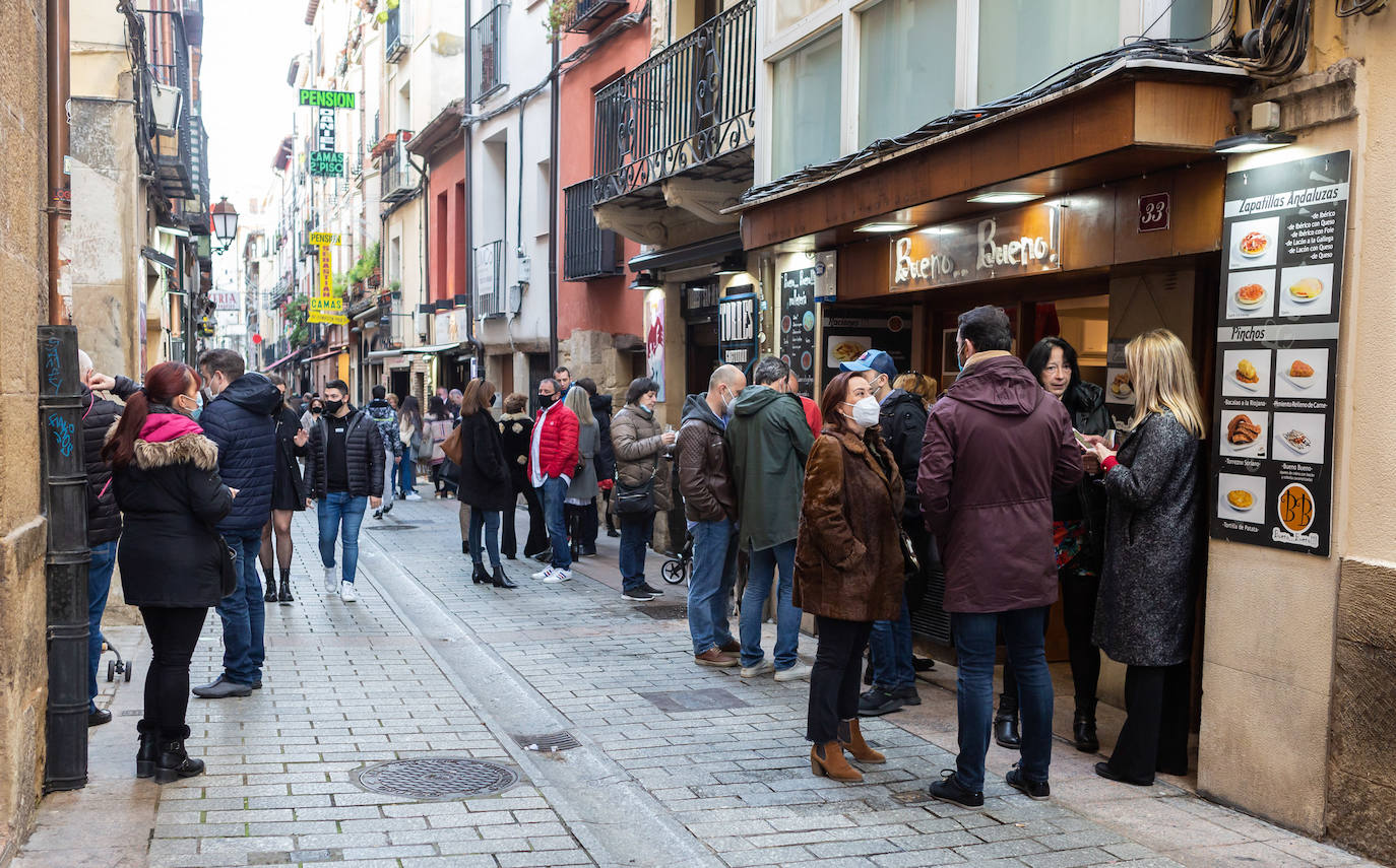 Un mes después los establecimientos hosteleros de la capital riojana han podido retomar la actividad