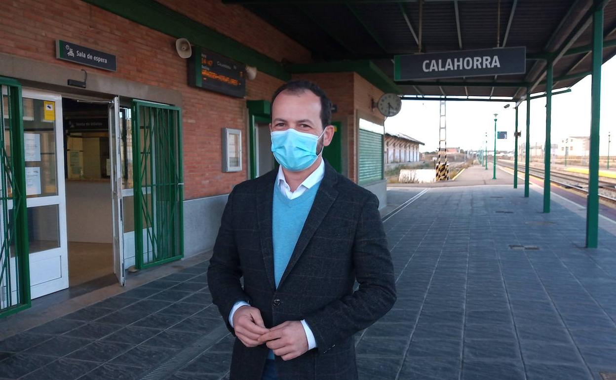 Cs presenta una enmienda a los Presupuestos del Estado para modernizar la estación de tren de Calahorra