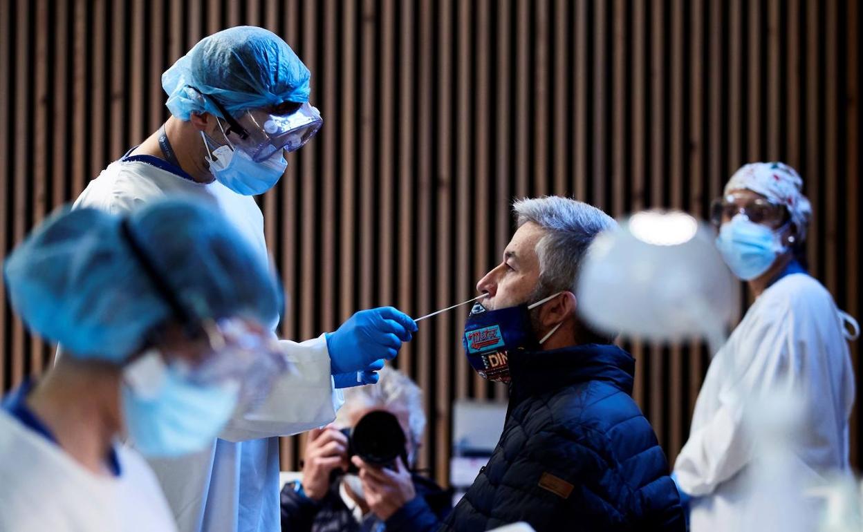 Cribado masivo en Barcelona.