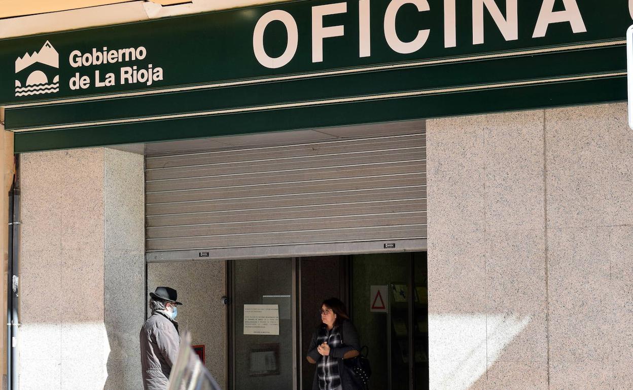 Oficina de empleo.